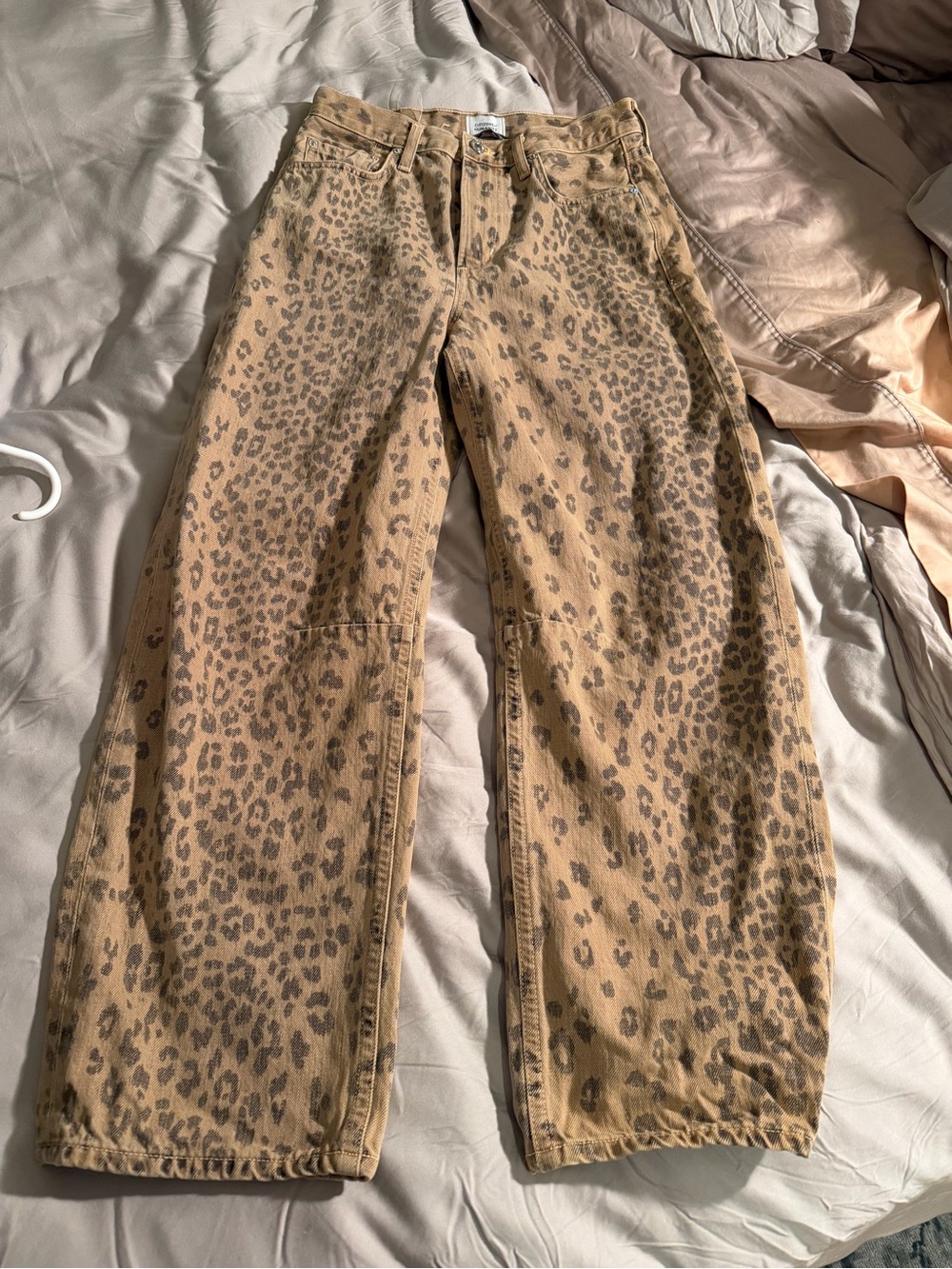 Citizens of Humanity Miro jeans in cheetah. Worn once.
